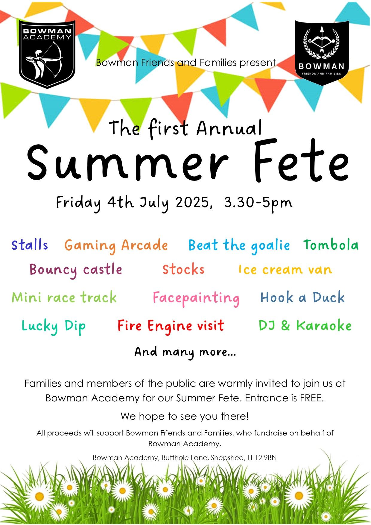Bowman Summer Fete